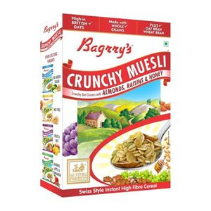 Bagrrys Muesli - Almond Raisin & Honey, 200 gm 